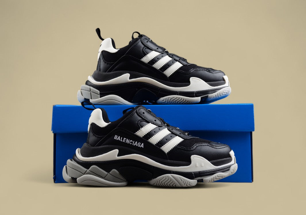 Balenciaga x adidas Triple S Sneaker Cross-Border Luxury Collaboration