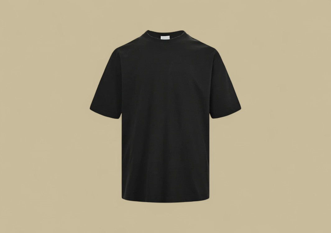 Burberry 24SS Backside Waist Warhorse Logo T-Shirt – Black