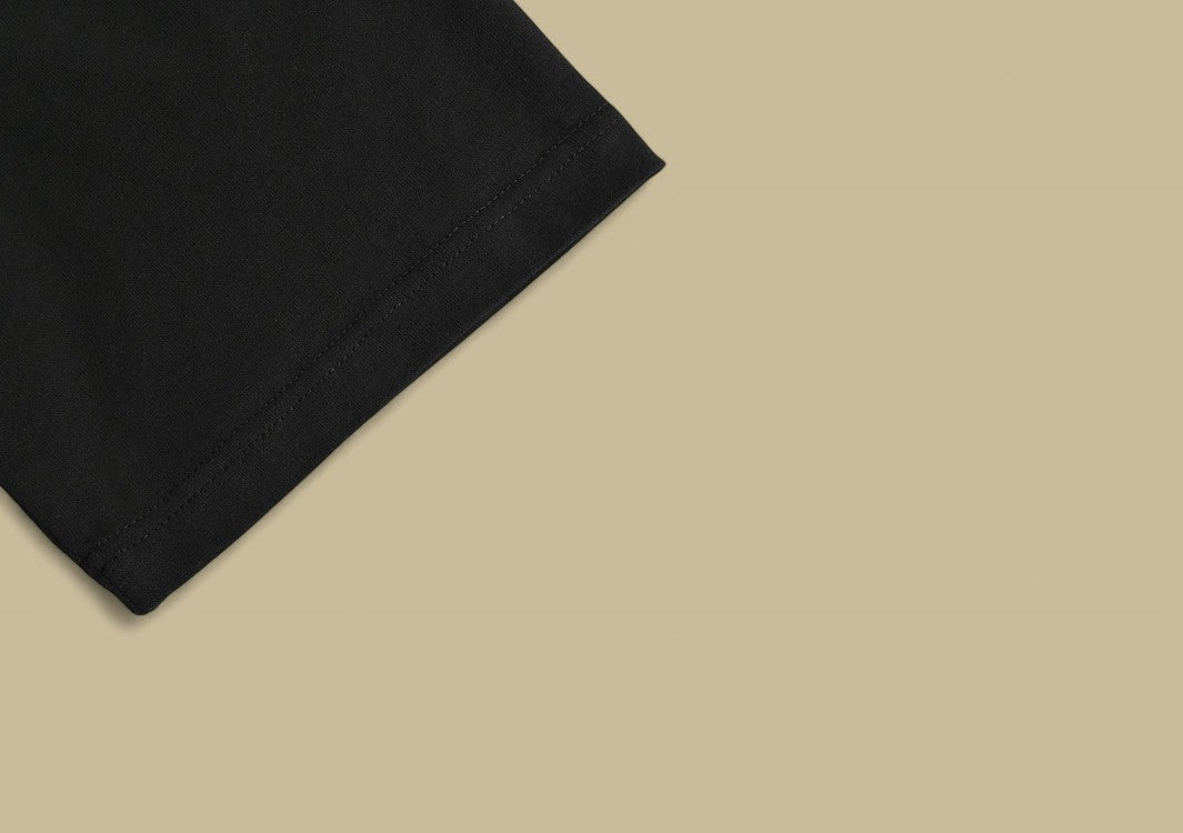 Burberry 24SS Backside Waist Warhorse Logo T-Shirt – Black