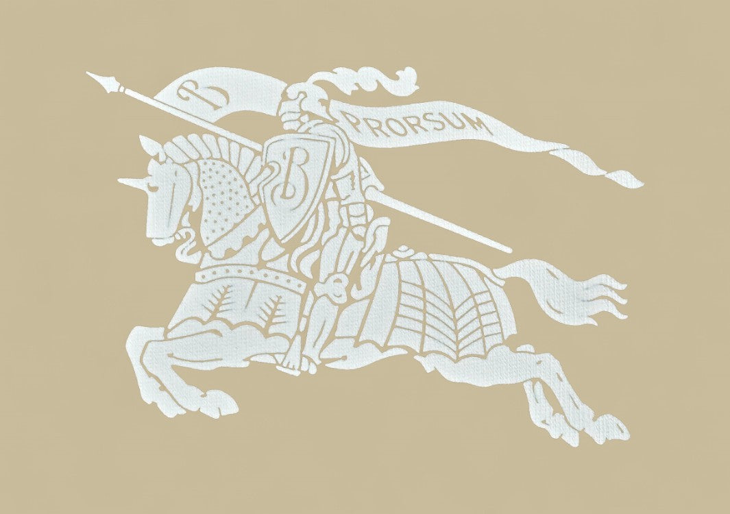 Burberry 24SS Backside Waist Warhorse Logo T-Shirt – Black