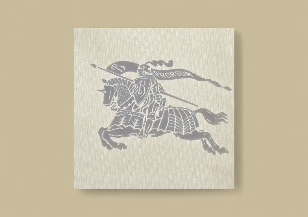 Burberry 24SS Backside Waist Warhorse Logo T-Shirt – Off-White