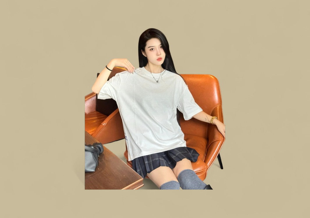 Burberry 24SS Backside Waist Warhorse Logo T-Shirt – Off-White