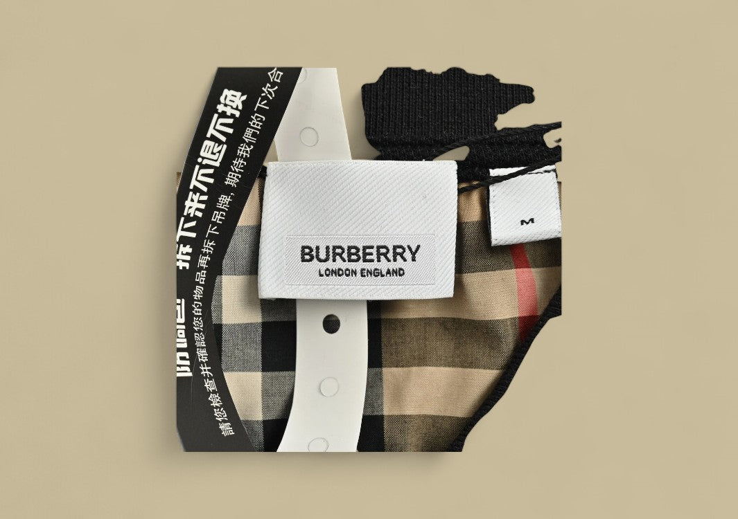 Burberry 24SS Chest TB Embroidery Logo Polo Shirt – Black