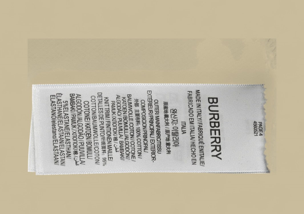 Burberry 24SS Chest TB Embroidery Logo Polo Shirt – Black