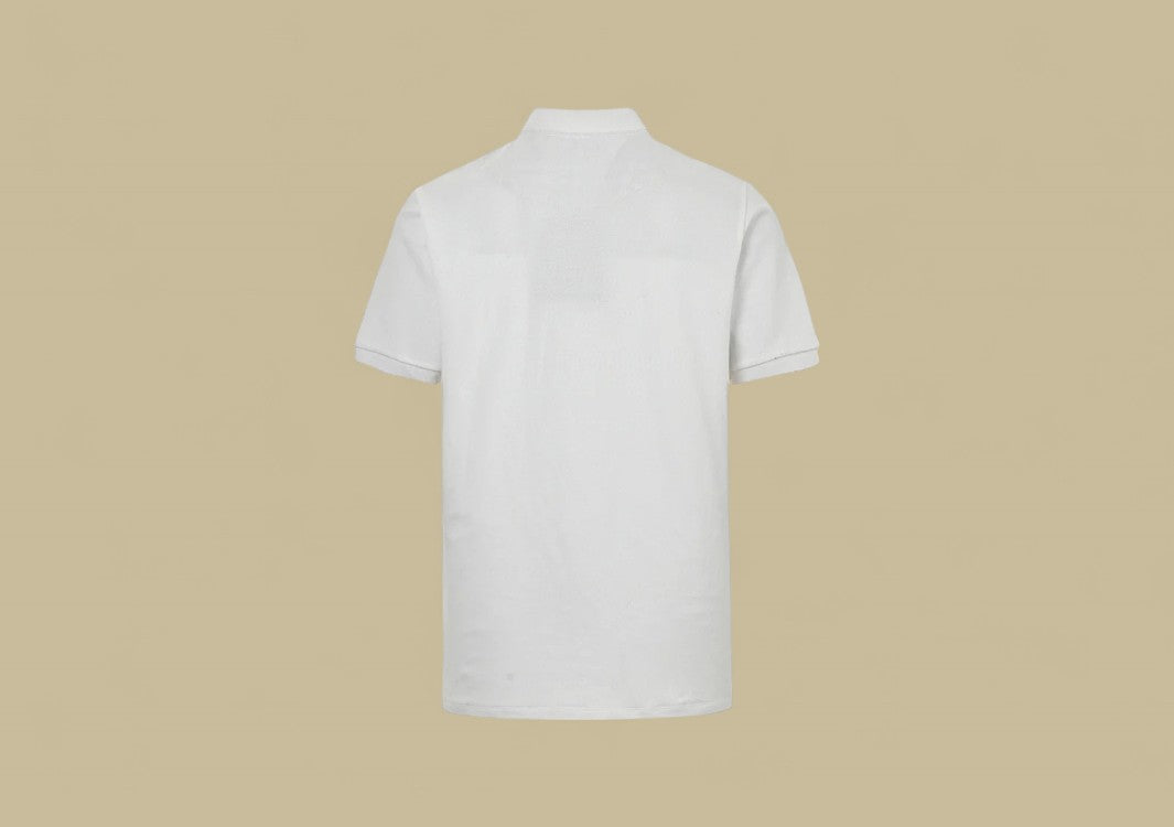 Burberry 24SS Chest TB Embroidery Logo Polo Shirt – White