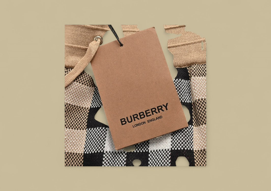 Burberry 24SS Classic Big Check Knit Shorts – Archive Beige