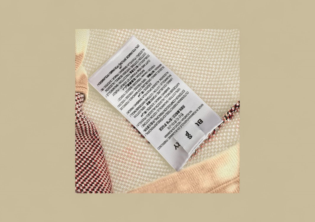 Burberry 24SS Classic Big Check Knit Shorts – Archive Beige