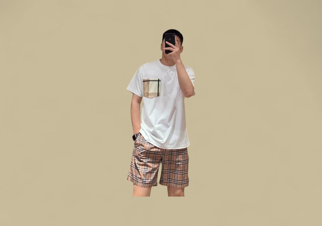 Burberry 24SS Functional Vintage Check Shorts – Archive Beige
