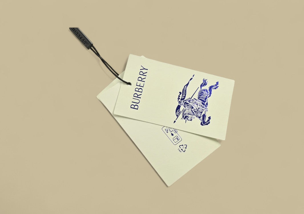 Burberry 24SS Knight Warhorse Logo Graphic T-Shirt – White & Orange