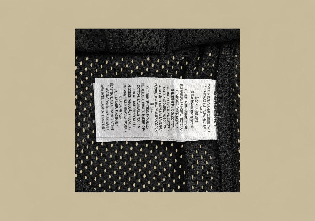 Burberry 24SS Mesh Gothic Graphic Logo T-Shirt – Black