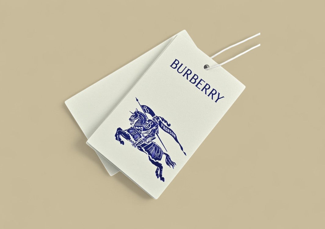 Burberry 24SS Patch Warhorse Logo T-Shirt – Royal Blue with White Patch