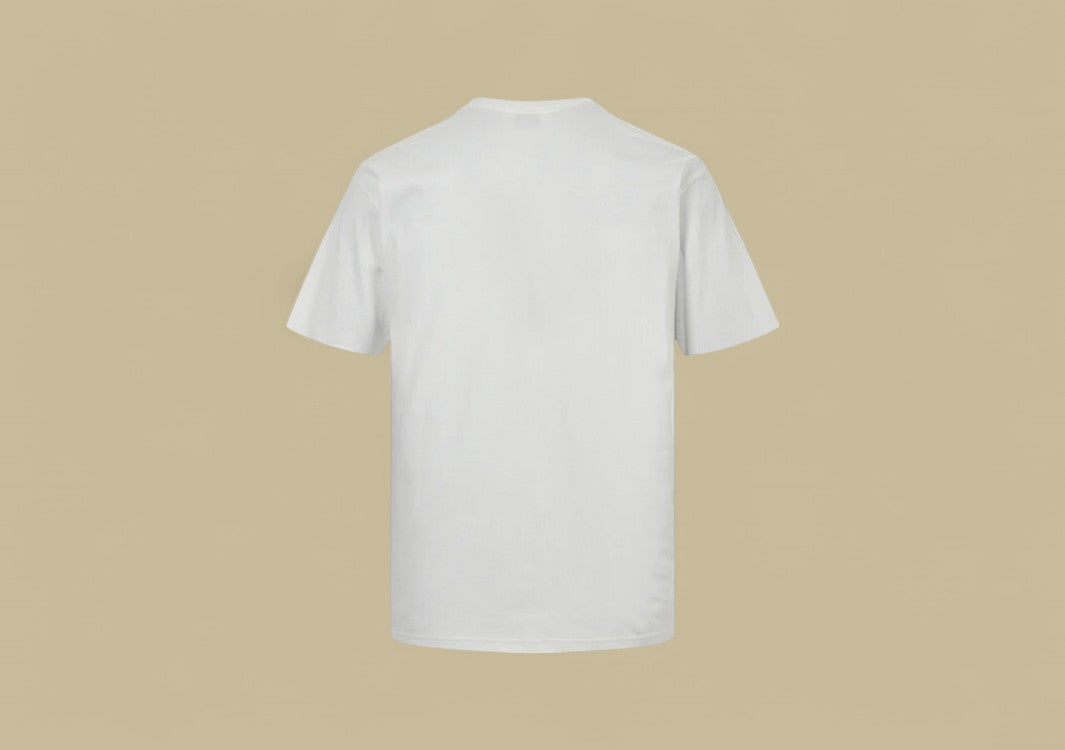Burberry 24SS Rubik’s Cube Graphic Logo T-Shirt – White Multicolor