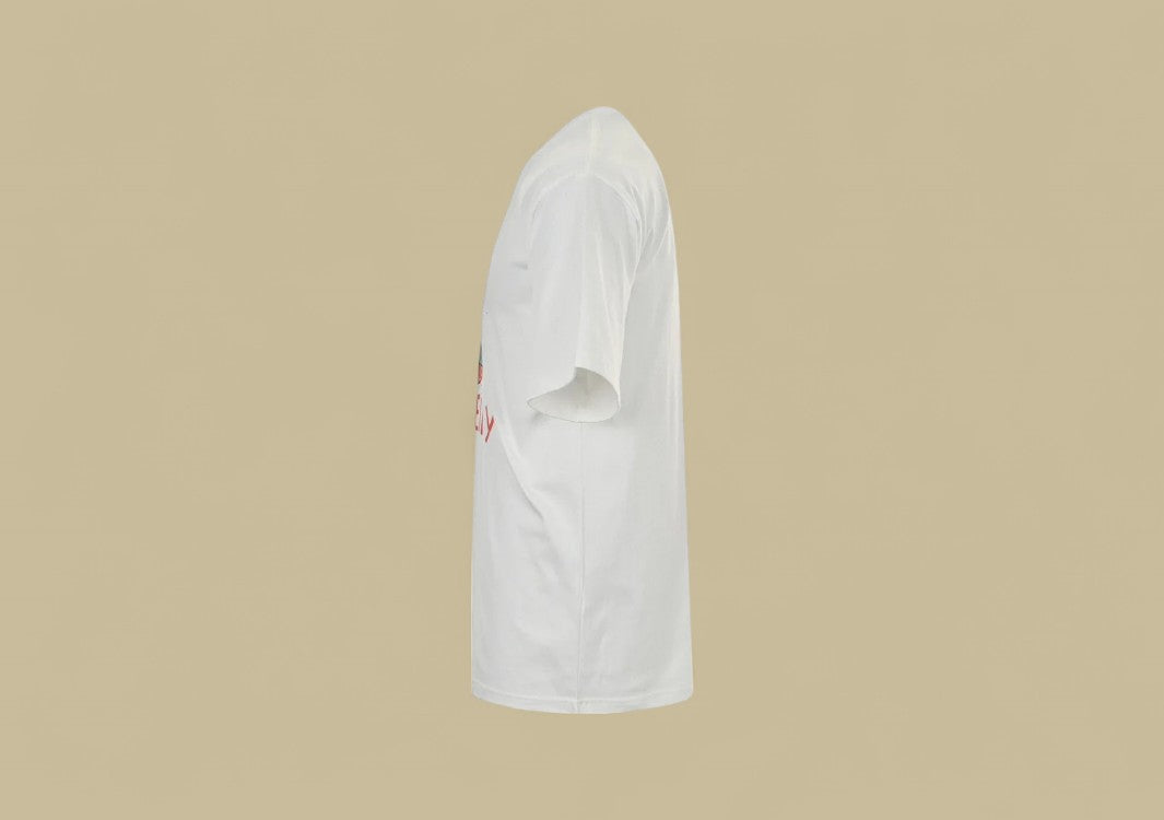 Burberry 24SS Rubik’s Cube Graphic Logo T-Shirt – White Multicolor