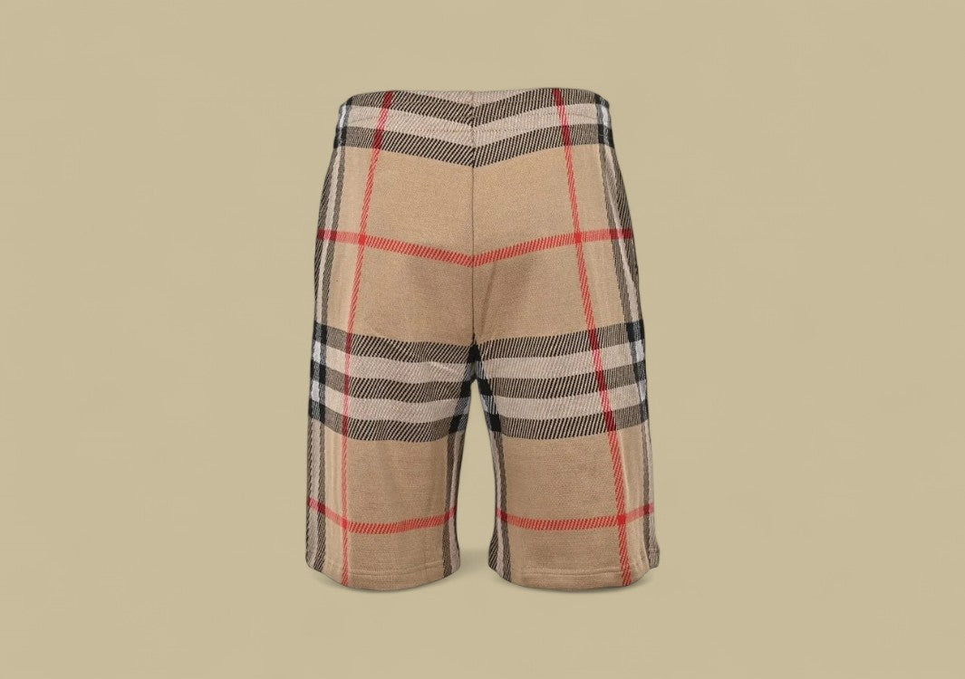 Burberry 24SS Vintage Check Knit Shorts – Archive Beige