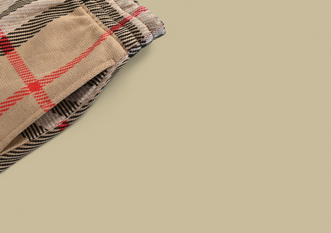 Burberry 24SS Vintage Check Knit Shorts – Archive Beige