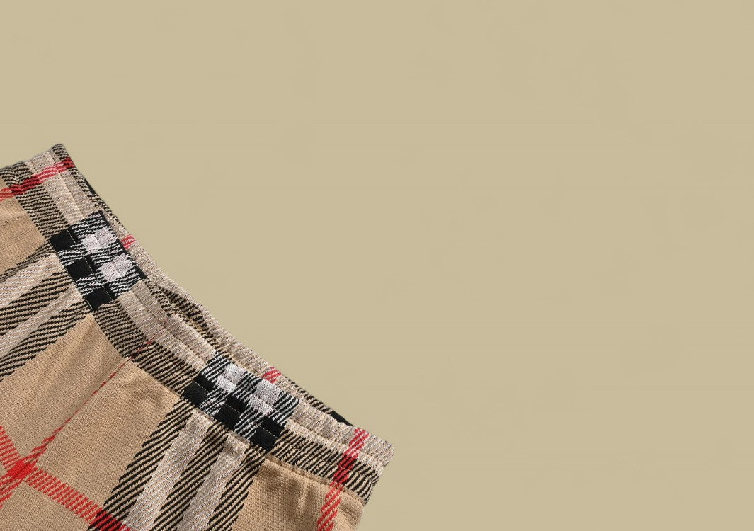 Burberry 24SS Vintage Check Knit Shorts – Archive Beige