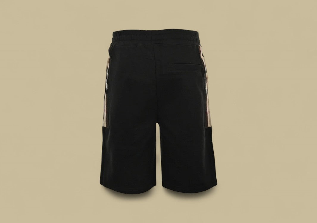Burberry Classic Side Joint Plaid Shorts – Black