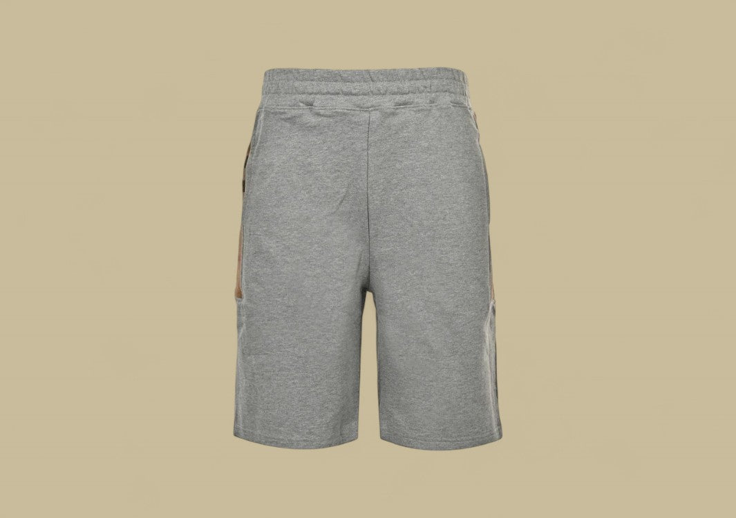 Burberry Classic Side Joint Vintage Check Shorts – Heather Grey