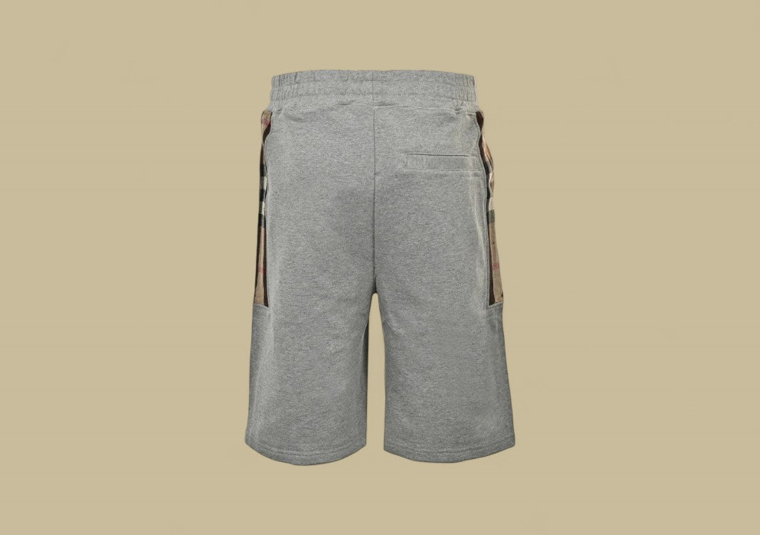Burberry Classic Side Joint Vintage Check Shorts – Heather Grey