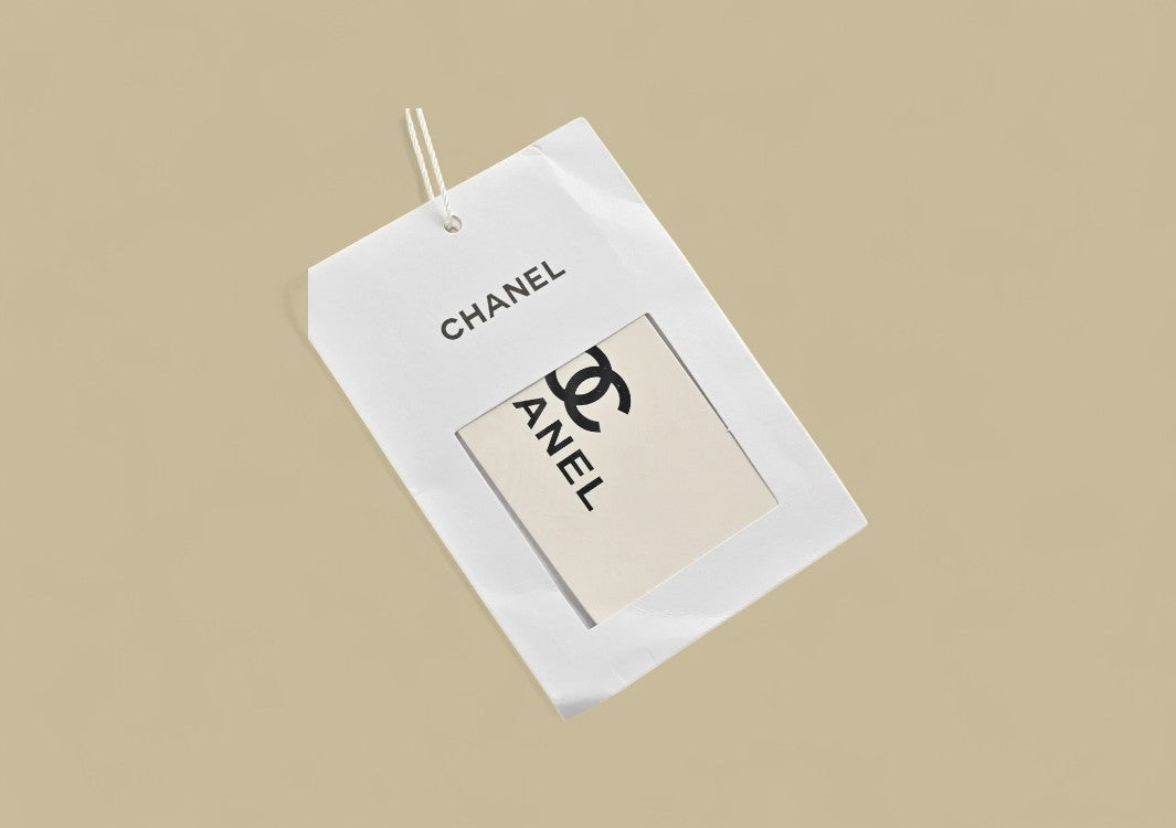Chanel Double C Silicone Logo Shorts – Beige/White Waistband