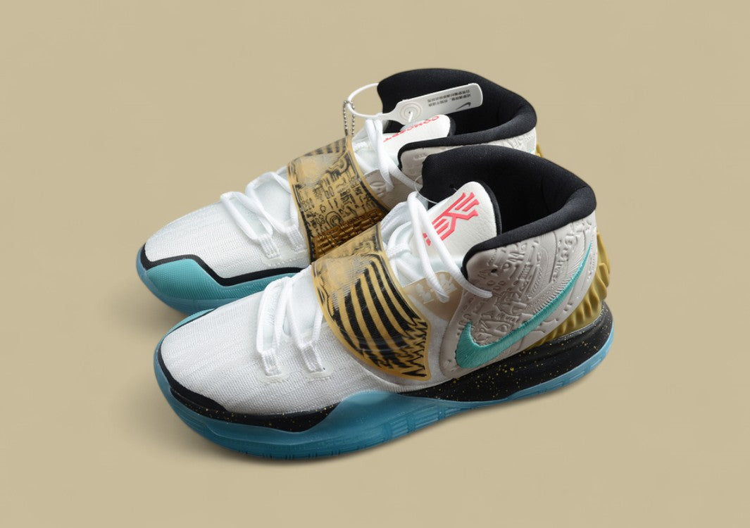 Concepts x Kyrie 6 Ep Golden Mummy White/Blue