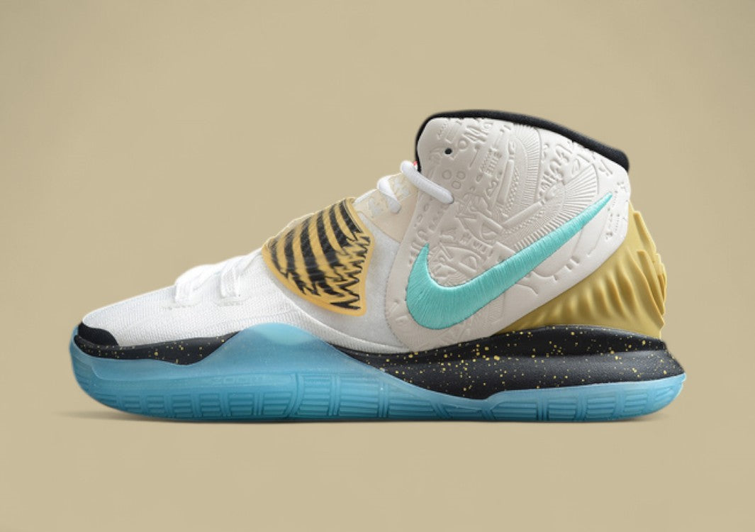 Concepts x Kyrie 6 Ep Golden Mummy White/Blue