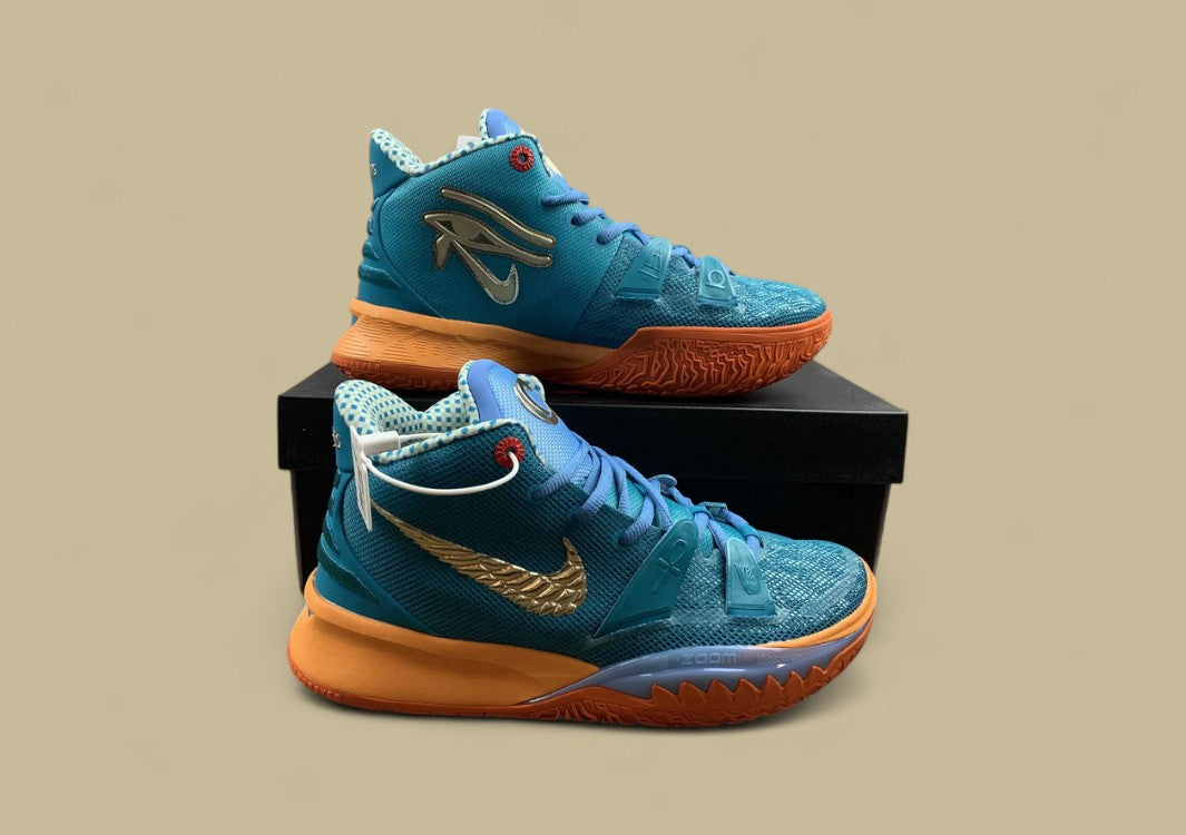 Concepts x Kyrie 7 Ikhet Blue/Orange/Yellow