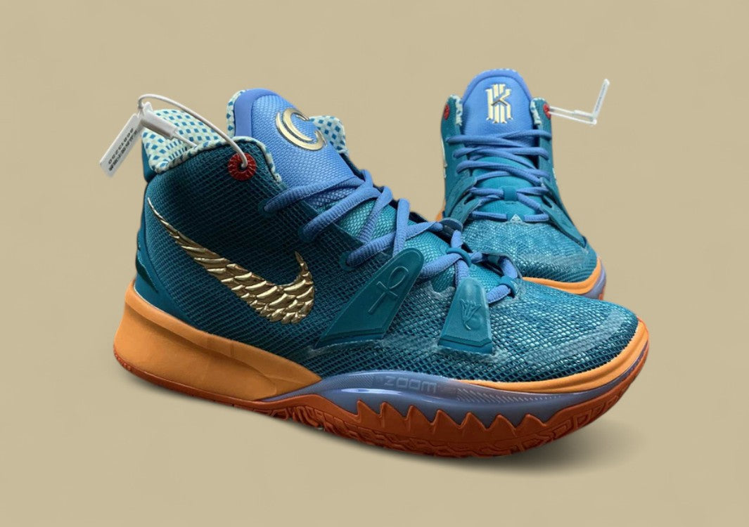 Concepts x Kyrie 7 Ikhet Blue/Orange/Yellow