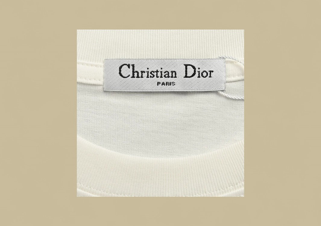 Das 24ss Hand Drawing Logo T-Shirt - White