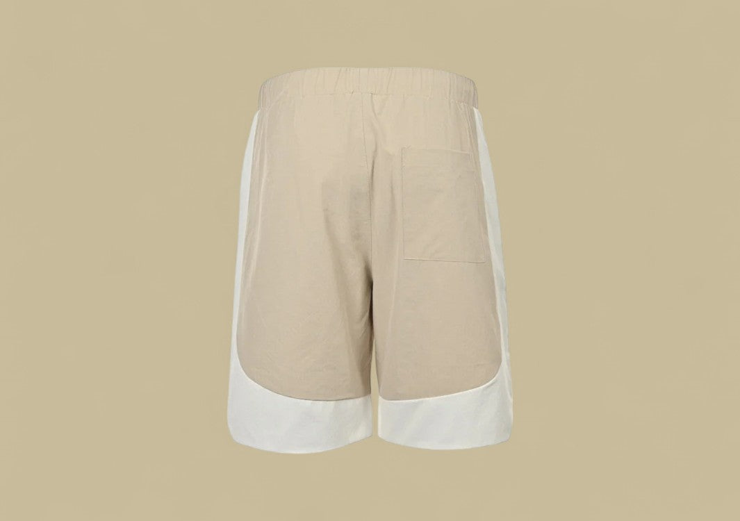 Dior 1947 Embroidery Logo Tatting Shorts – Beige & White
