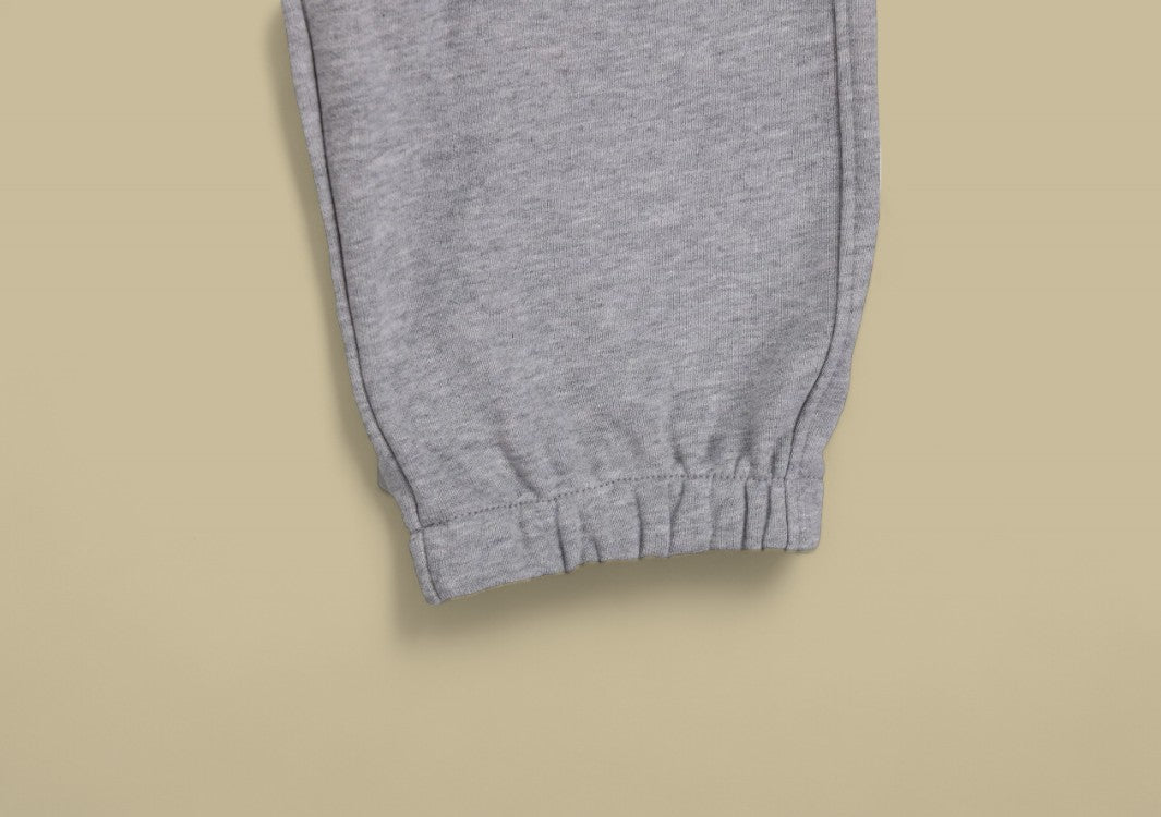 Dior 23FW Silver Embroidery Logo Sweatpants – Grey