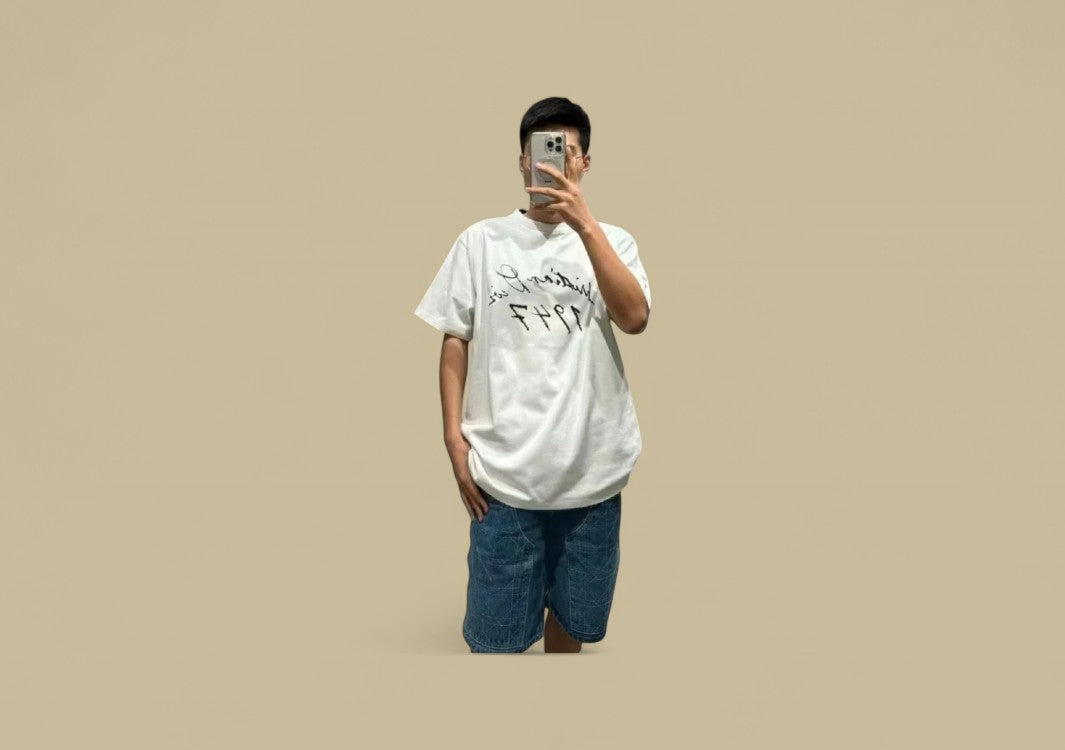 Dior 24SS 1947 Signature Logo T-Shirt – White