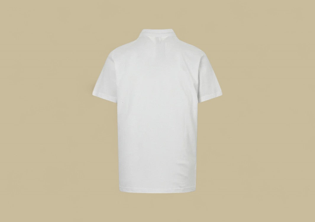 Dior 24SS Chest Embroidery Logo Polo T-Shirt – White