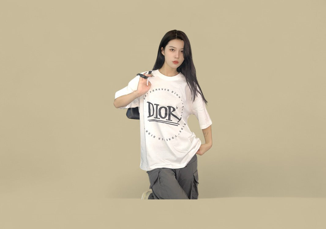 Dior 24SS Circle Logo T-Shirt – White
