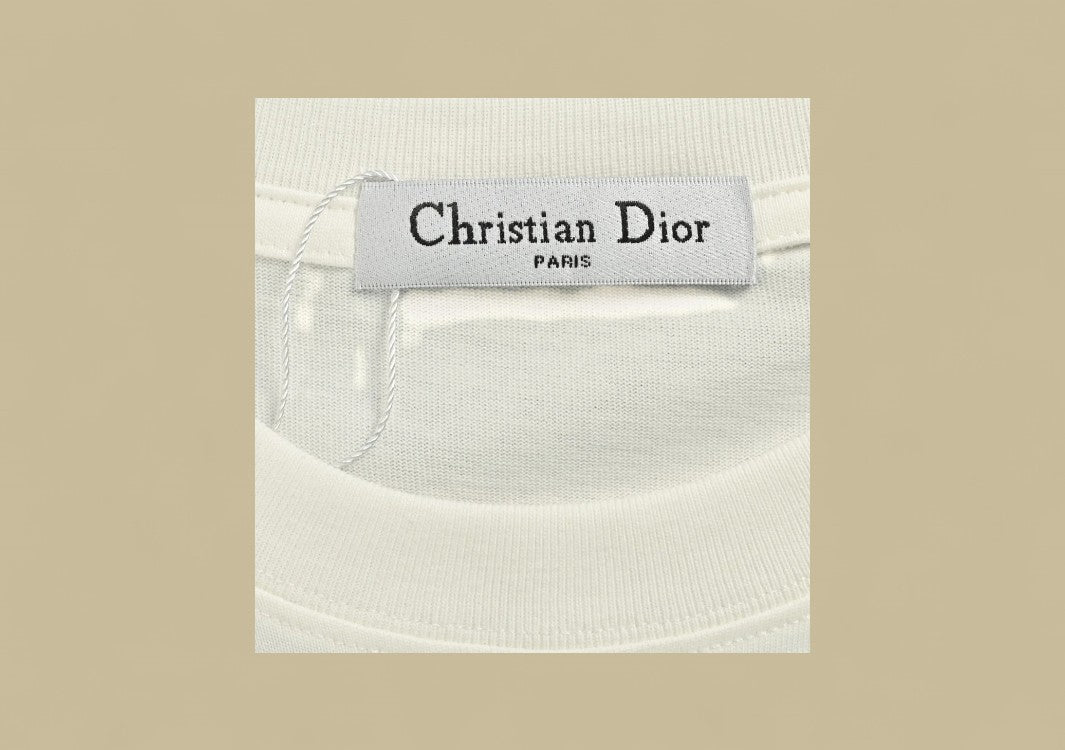 Dior 24SS Circle Logo T-Shirt – White