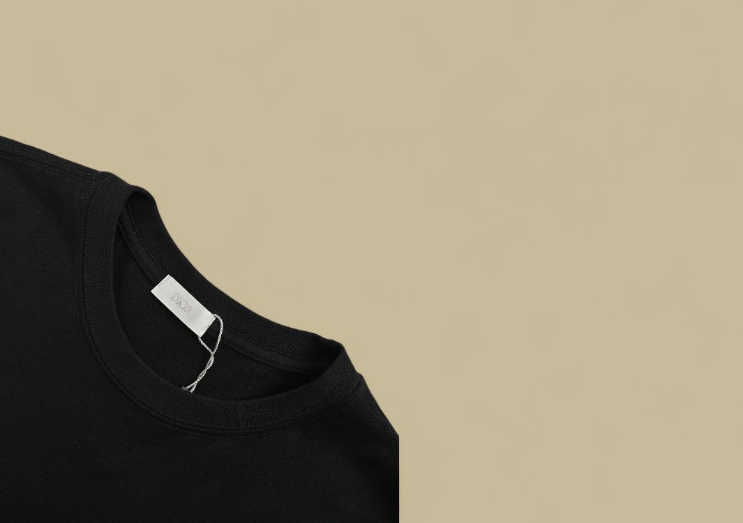 Dior 24SS Dinosaur Logo T-Shirt – Black