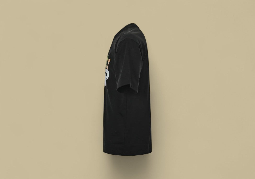 Dior 24SS Dinosaur Logo T-Shirt – Black