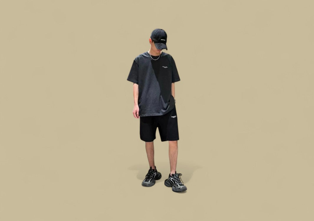 Dior 24SS Embroidery Logo Short – Black