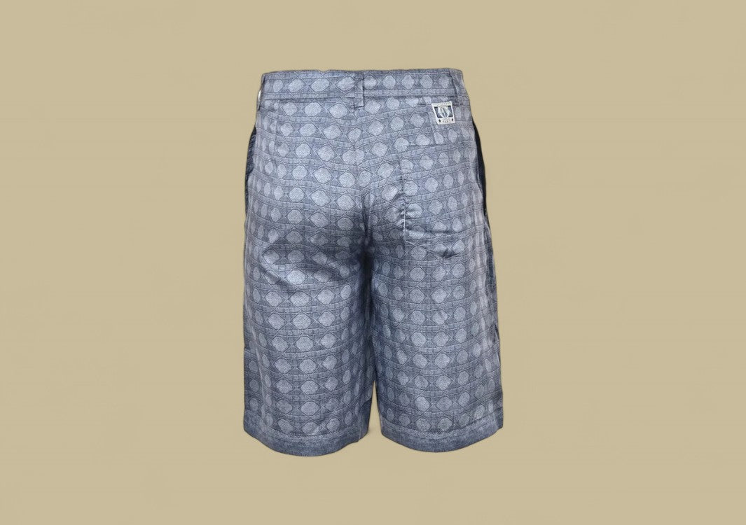 Dior 24SS Full Logo Silk Shorts – Blue Monogram