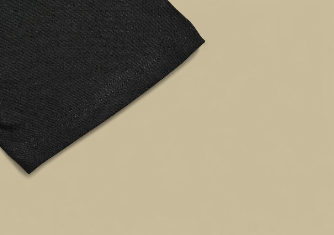 Dior 24SS Gold Thread Embroidery CD Logo T-Shirt - Black