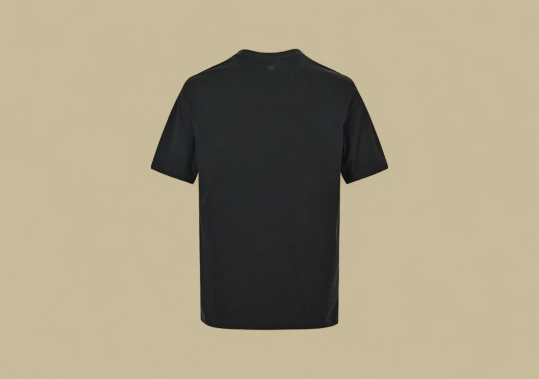 Dior 24ss Embroidery Clip Logo T-Shirt – Black
