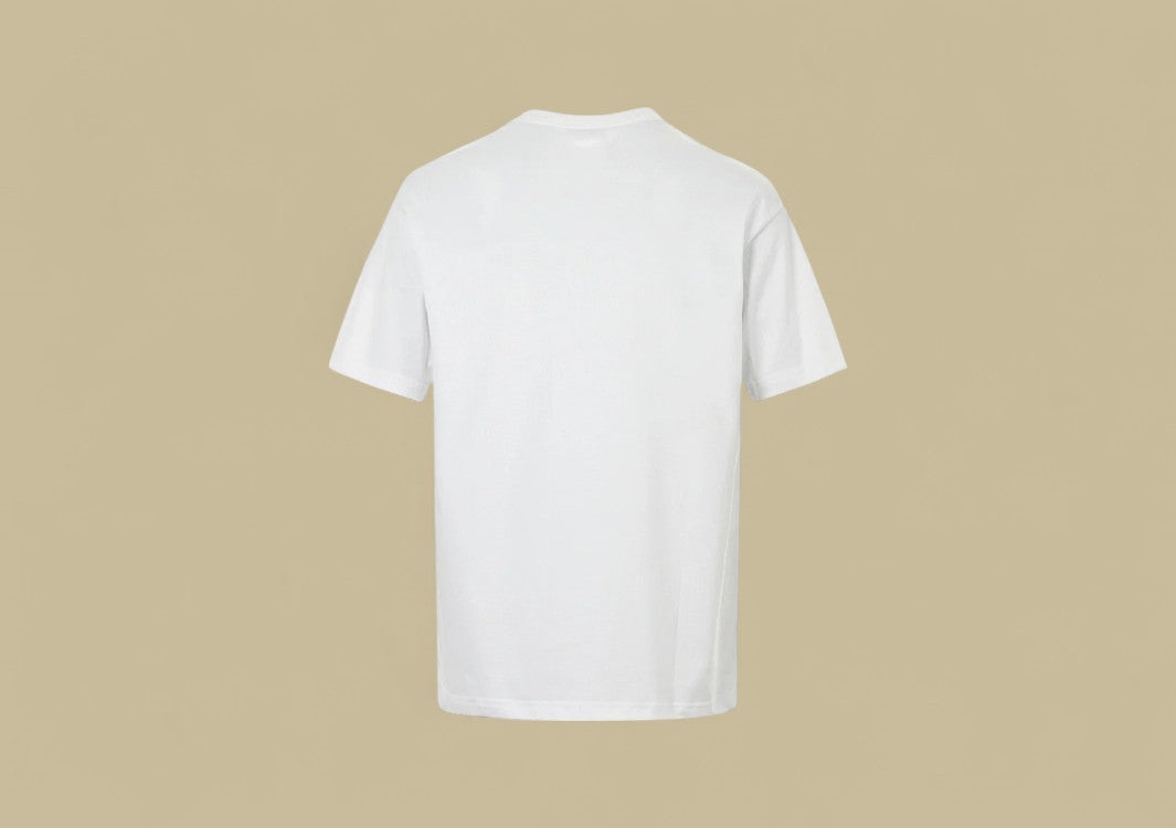 Dior 24ss Embroidery Clip Logo T-Shirt – White