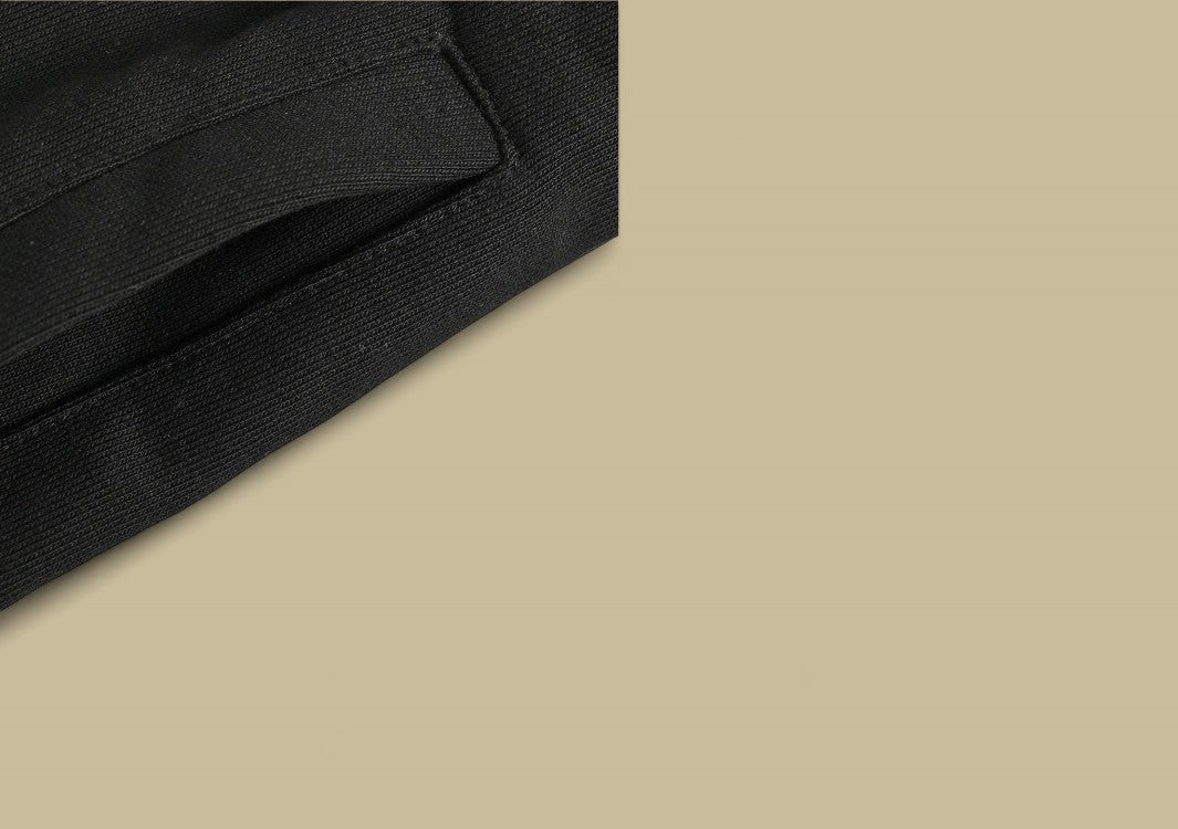 Dior Bottom Contrast Embroidery Logo Shorts – Black White/Trim
