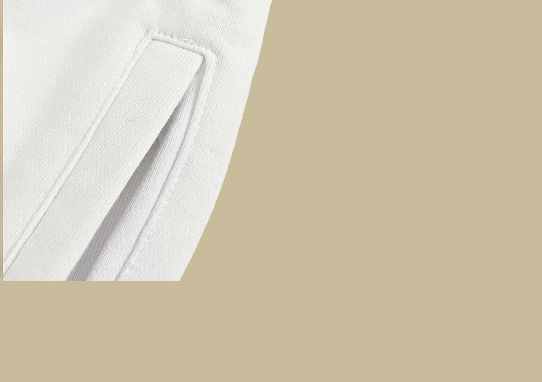 Dior Bottom Contrast Embroidery Logo Shorts – White/Black Trim