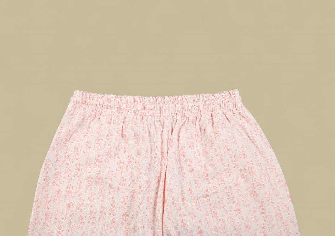 Dior CD Monogram Jacquard Denim Shorts – Pink Full Logo Weave