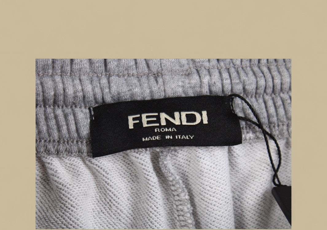 Fendi 23SS Embroidered Logo Shorts Luxury Streetwear with Signature Detail