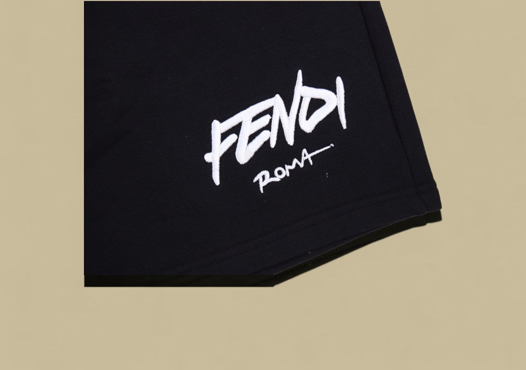 Fendi 23SS Monogram Print Shorts Iconic Style Meets Modern Comfort
