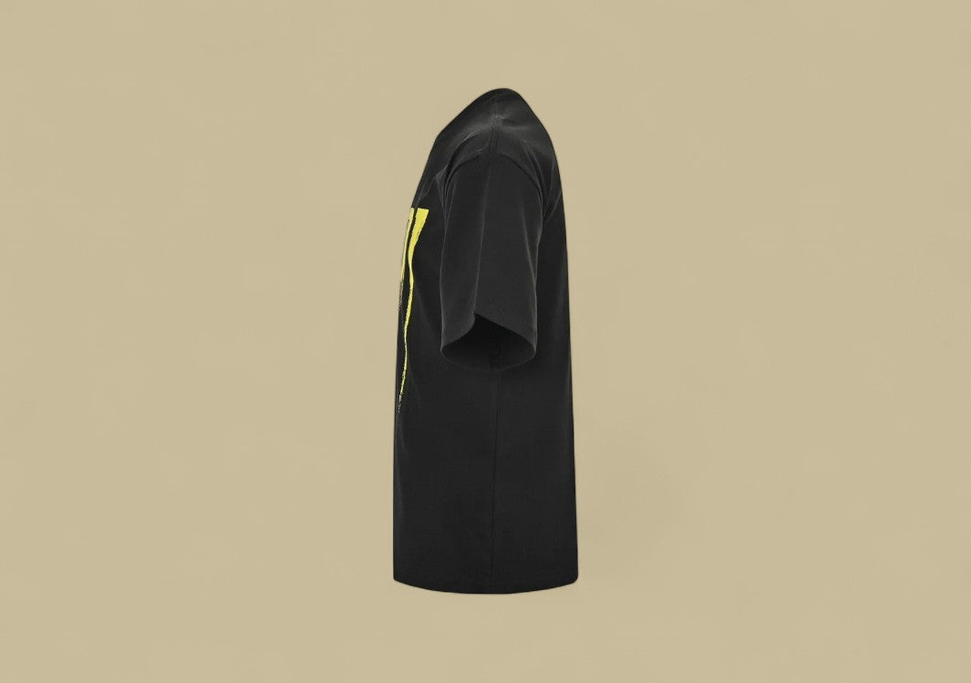 Fendi 24SS Brush Painting Logo T-Shirt Artistic Expression Meets Luxury Streetwear