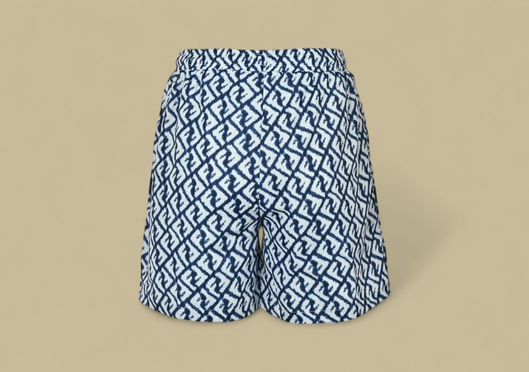 Fendi 24SS Full FF Logo Shorts All-Over Monogram with Signature Luxury Appeal