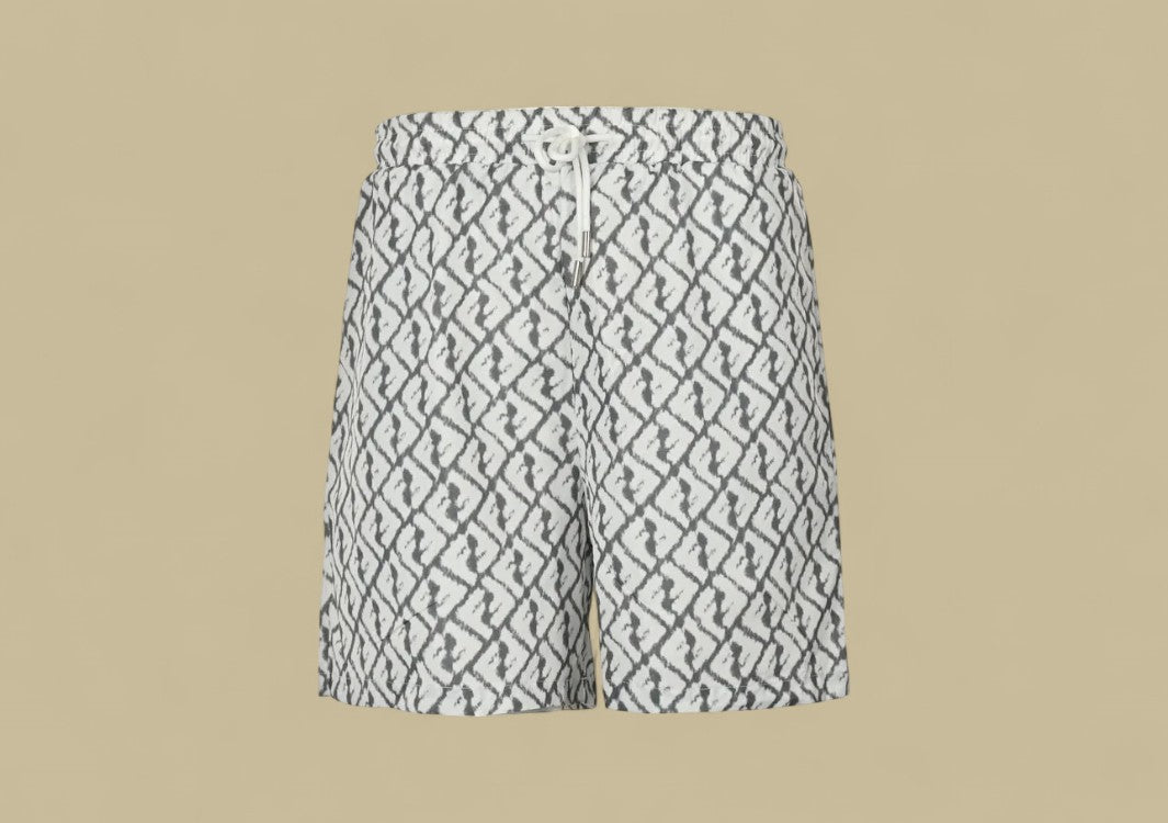 Fendi 24SS Full FF Logo Shorts Bold Monogram Design in a Modern Silhouette